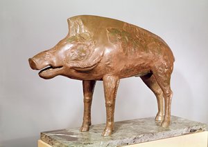 Un sanglier, de Neuvy-en-Sullias (bronze)